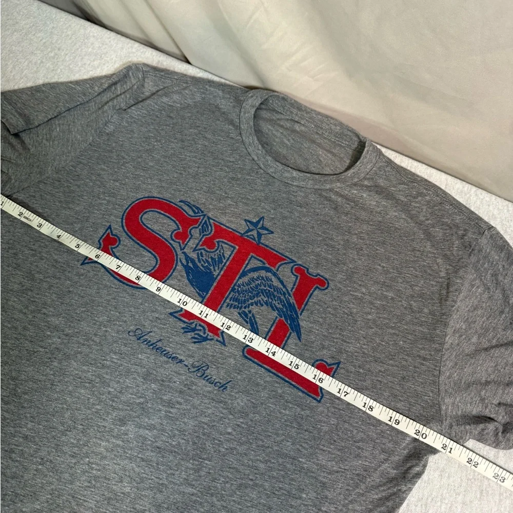 Anheuser-Busch "STL"β Men's/Unisex T-Shirt πΊ - Picture 4 of 5